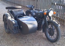 1940 BMW R-71 Luftwaffe bike